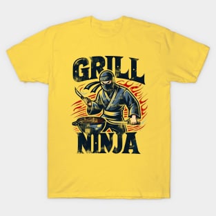 Grill Ninja T-shirt – Black Belt BBQ T-Shirt